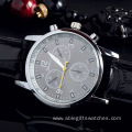 Leather Leisure Quartz Battery Watch Made in China Gold(linying)